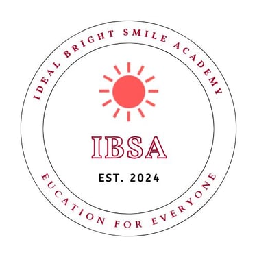 IDEAL BRIGHT SMILE ACADEMY logo