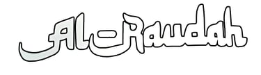 al raudah busana muslim logo