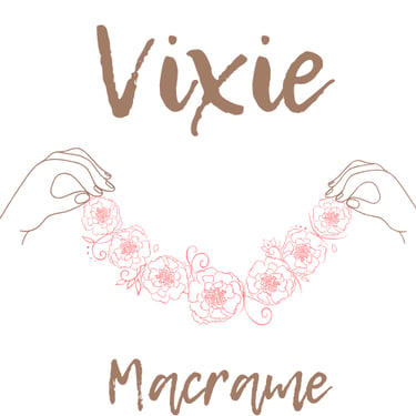 Vixie Macrame logo