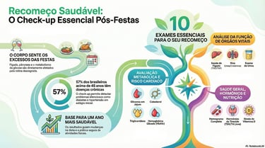 Infográfico - check up de férias