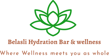 Belasli hydration bar & wellness logo