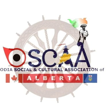 Odia Social and Cultural Association of Alberta - OSCAA logo