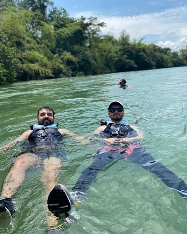 body rafting rio la miel