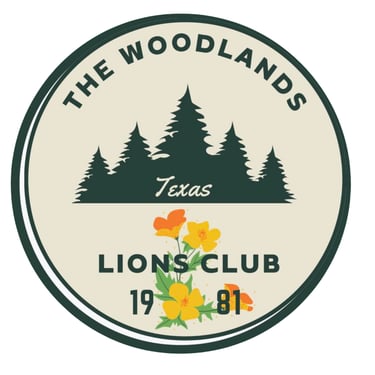 The Woodlands Lion's Club logo