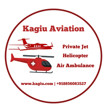 Kagiu Aviation Charter Helicopter, Private jet, Aircraft & Air ambulance Services India logo