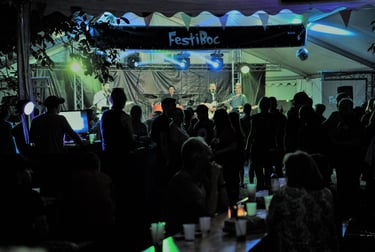 Pytom sur scène en live, Festiboc