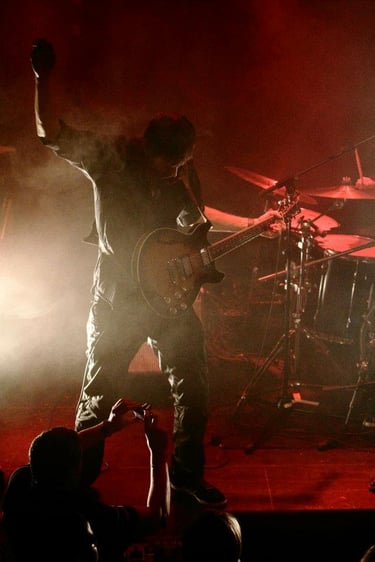 Fildesmond on stage, Pytom