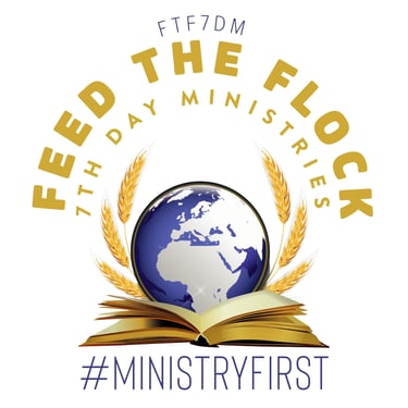 FEED THE FLOCK 7TH DAY MINISTRIES logo