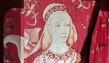 6 Tapisseries l'ordre dévoilé de La Dame à la Licorne  logo