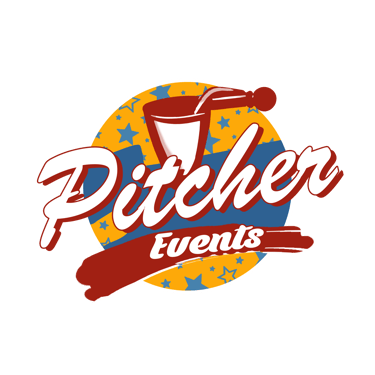 Pitcher Events who organise standup comedy and music events of top indian artists in Berlin logo