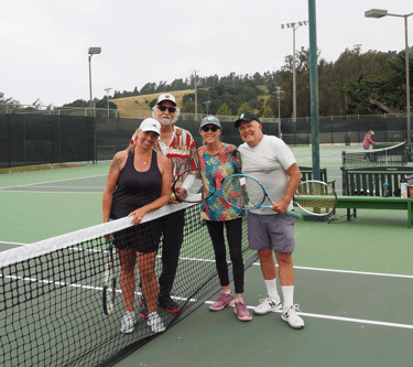 Cambria Tennis Club 2025 tournament finalists