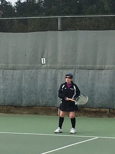 Cambria Tennis Club players