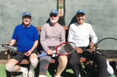 Cambria Tennis Club players
