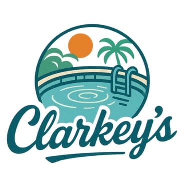 Clarkey's Pool Service logo