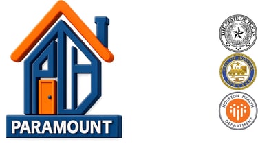 Paramount Builder of Texas logo