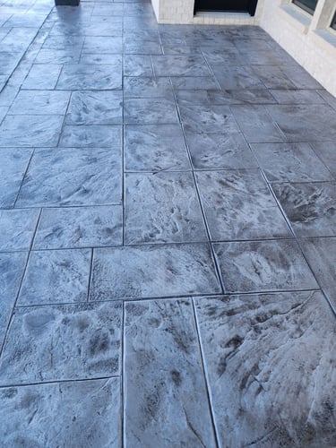 Gray Concrete Stamp 2