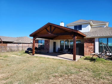 Brick House with Patio 2