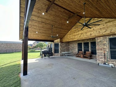 Patio with Canless Light