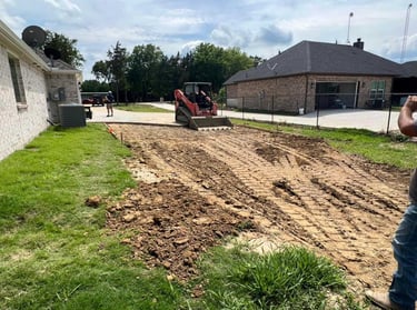 Excavation for Driveway