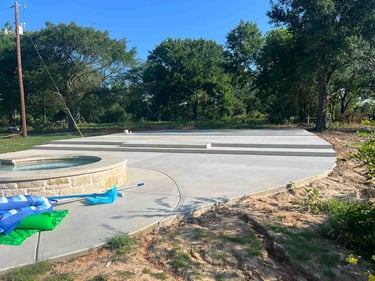 Concrete Space with Small Pool