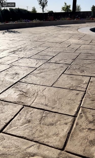 Stamped Pattern Concrete
