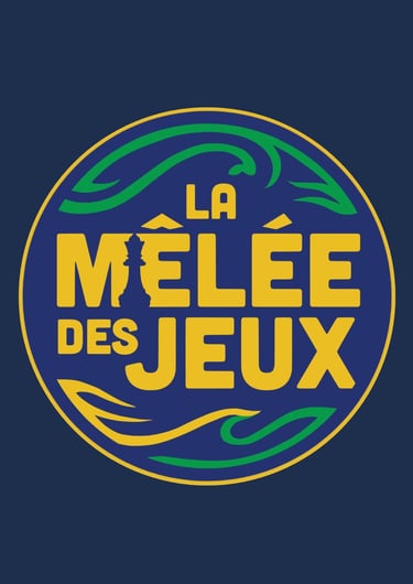 La mêlée des Jeux logo