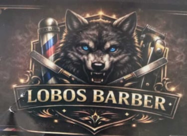 Lobos Barber logo