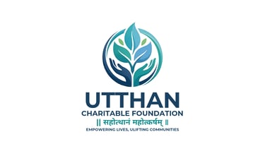 UTTHAN CHARIBTABLE FOUNDATION logo