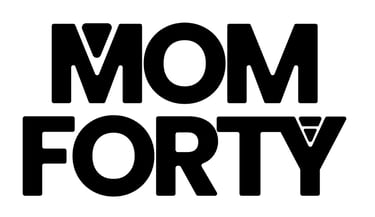 Momforty logo