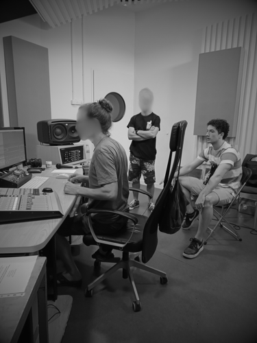 Wes Fillmore at the studio