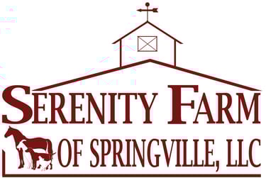 Serenity Farm of Springville logo