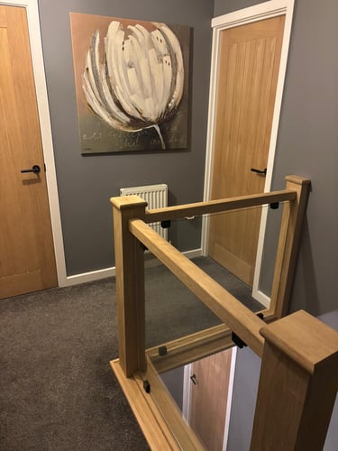 landing bradford stag carpentry