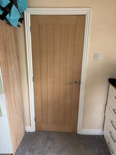 door fitting architrave Cullingworth