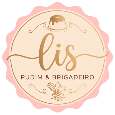 Lis Pudim & Brigadeiro logo