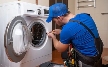 Washing machine repair logo