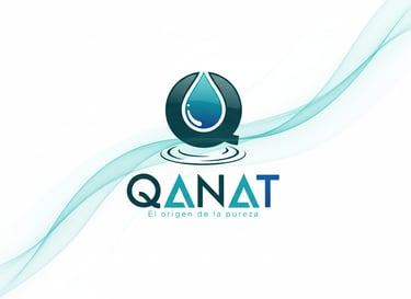 H2O Qanat | Agua Ozonizada Purificada para Consumo Seguro y Saludable logo