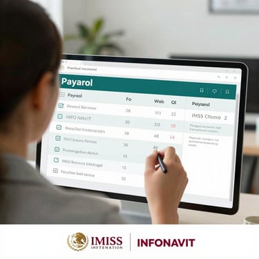 Servicios de nomina Imss Infonavit