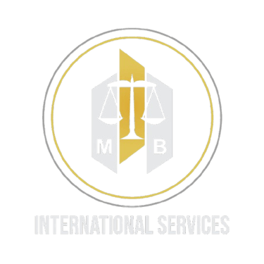 MB INTERNATIONAL SERVICES logo