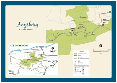 Anysberg Map Cape Town Karoo Reubens Choice