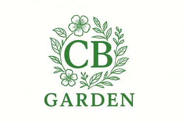 CB Garden and Design logo