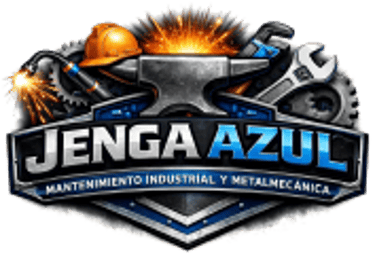 Jenga azul logo