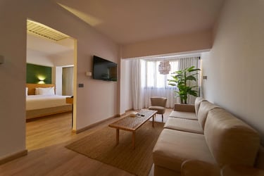 The New President Hotel boasts a unique blend of comfort and affordability.