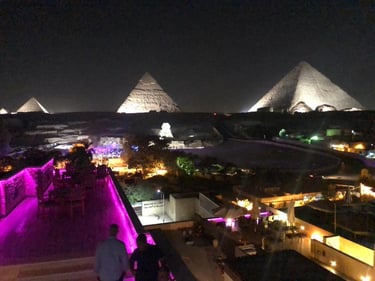 Choosing Great Pyramid Inn for your romantic getaway.