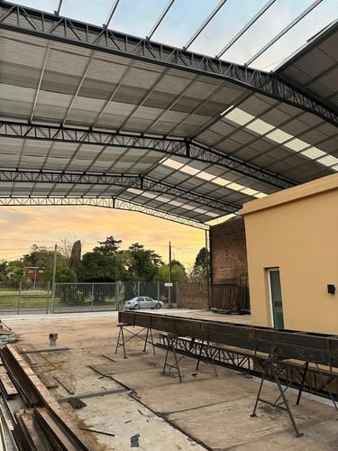 Tinglado Metálico - Construido por GalpoNext