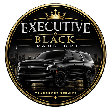 Executive Black Transport Service logo