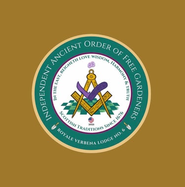 Royale Verbena Lodge No. 6 – Independent Ancient Order of Free Gardeners logo
