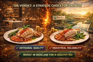 Hidangan lobster Redclaw sebagai solusi seafood mewah yang menguntungkan bisnis