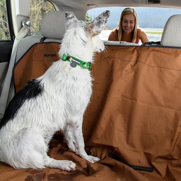 Ruffwear, Dirtbag Seat Cover, Dog Car Seat Cover, Basalt Gray