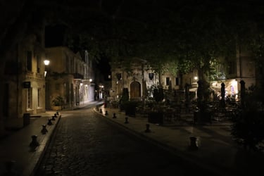 Avignon city center, France