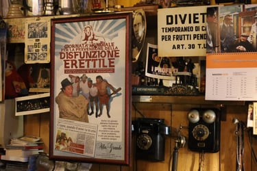 This place serves fantastic dinners, outside Milan, Italy